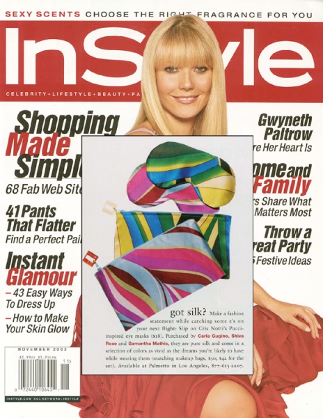 InStyle Magazine November 2003