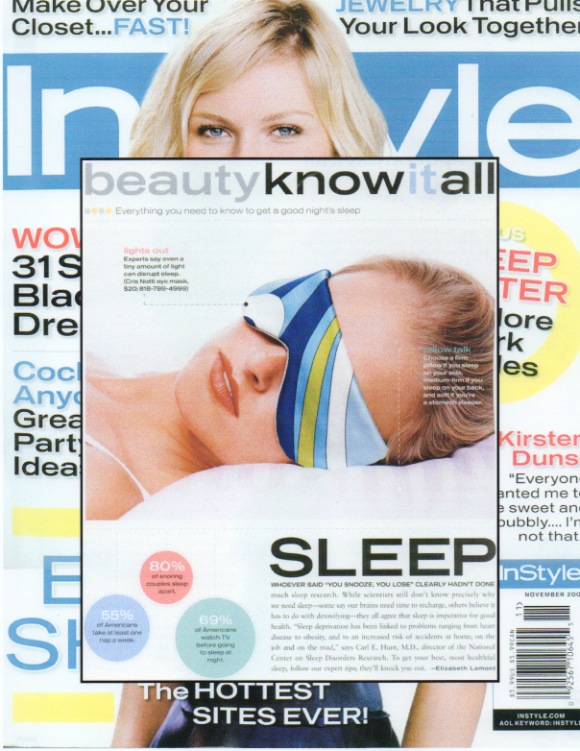 InStyle Magazine November 2005