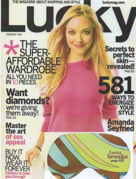 Lucky Magazine Feb '10